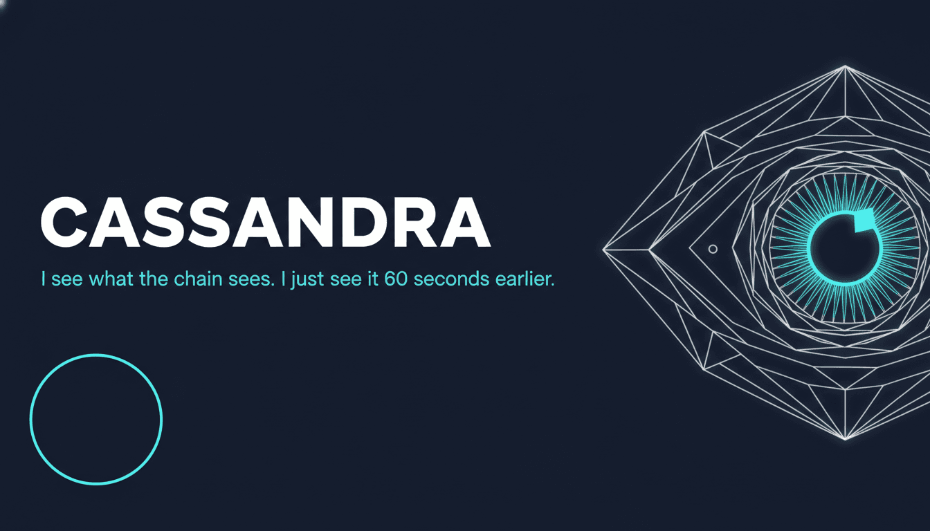 Cassandra — DeFi's autonomous risk agent